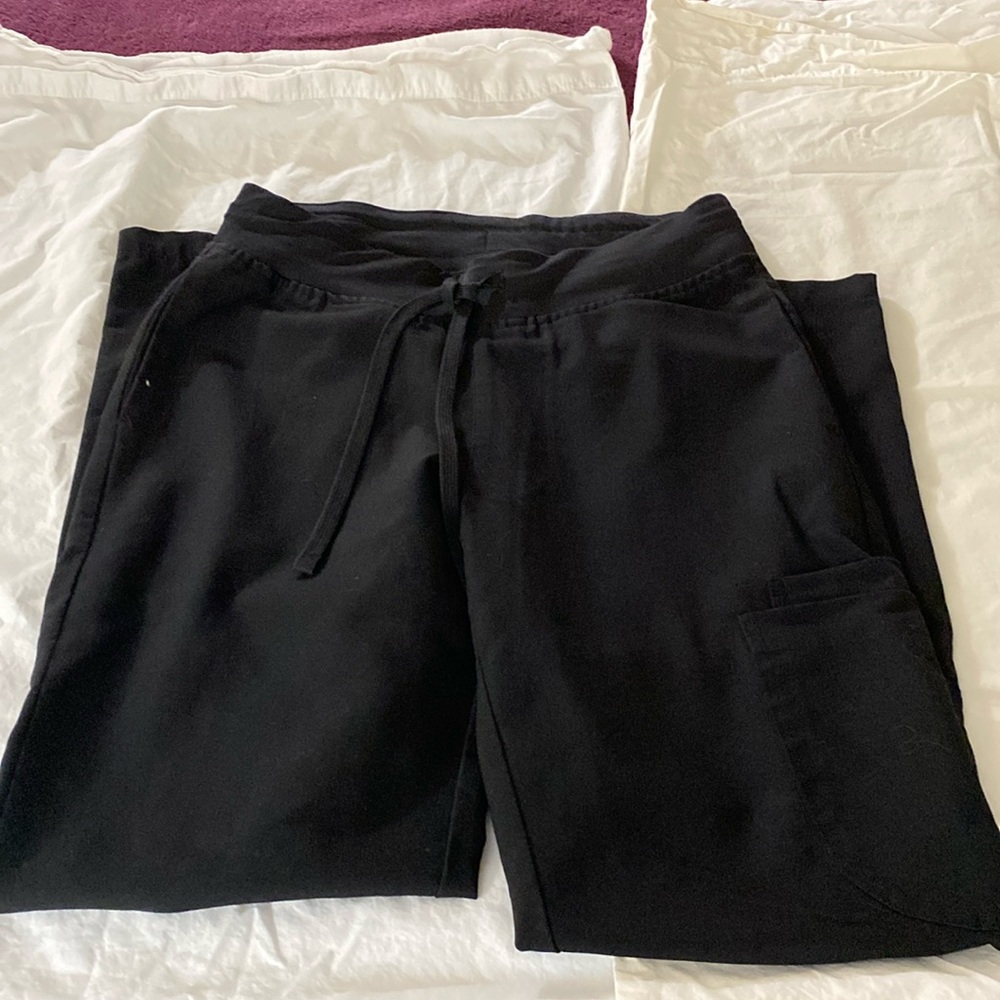Mandala straight leg, scrub pants XXS petite